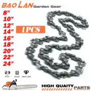 1PCS 8"/10"/12"/14''/16''/18"/20''/22''/24" Chainsaw Chain For Husqvarna Stihl