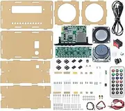 DIY Bluetooth Speaker Kit Bluetooth Speaker Kit DIY Bluetooth Speaker Remote Control and Shell for School STEM Project, Transparent