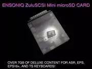 Ensoniq ASR, EPS, EPS16 & TS10/12 ZuluSCSI Mini Compatible microSD Card+Content