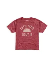 Retro Brand Boys' Triblend Crewneck Taco Tee - Little Kid