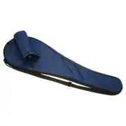 Badminton Racquet Cover Bag Racket Paddle Carrying Bag with Strap, Navy Blue