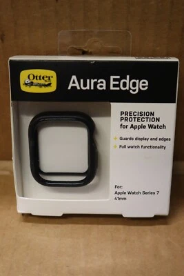 Brand New Otterbox Aura Edge Apple Watch Series 7 (41mm) Bumper Case - Black