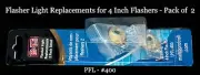 PRO-TROLL PFL #400 Replacement Lights for PF4" Flashers