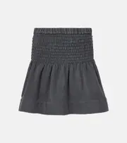 [Marant Etoile] Marant Etoile Pacifica high-rise cotton miniskirt AU 16 grey