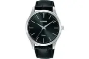 Lorus RRX71HX9 Black Leather Unisex Watch