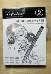 MISULOVE Micro-Pen Fineliner Ink Pens - Precision Multiliner Fine Point Drawing