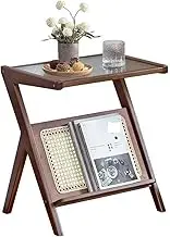 Coffee Table Living Room Sofa Side Cabinet Small Coffee Table Bedside Small Table Japanese-Style Small Apartment Corner Table Moved Center Table for Living Room Furniture