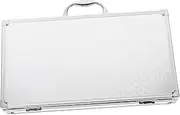 HONITANO Aluminum Tool Box Portable Hard Shell Briefcase with Clasp Lightweight Storage Case for Tools and Documents Reinforced Corners for Extra Protection and Stability