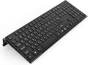 Acrylic Tilted Computer Keyboard Stand for Ergonomic Typing, Keyboard Tray Holder with Silicone Non-Slip Strip, Black