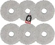 Mop Pad Accessories for Dreame L10 Ultra/L10s Pro/L10s Ultra/ L10 Prime/L20 Ultra/X40 Ultra/Xiaomi X10+/X20+/for ECOVACS T30/T30 Pro Omni Robot Vacuum,Washable Microfiber mop Accessories -6PCS