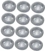 Veemoon 12pcs Washer Lint Trap Durable Stainless Steel Filter for Washing Machine Drain Hose Easy to Install Lint Catcher Prevents Clogs and Enhances Performance