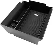 GUERBEIS Car Central Armrest Storage Box,Fit For Hyundai, Ioniq 6 2023 Korea Center Console Organizer Tidying Accessories K5F5 Holder Vehicle Console storage box unit