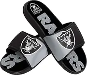 FOCO NFL Boys NFL Kids Team Logo Sport Shower Gel Slide Flip Flop Sandals