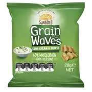 Grainwaves Sour Cream and Chives 28g x 21