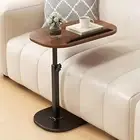 Adjustable Side Table, XIULIUU Coffee Table, C Shaped EndTable for Couch, 360° S