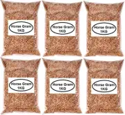 6kg - Horse Gram Kulith - Vulavalu - Huruli - Kulthi Seed Legume Lentil Brown