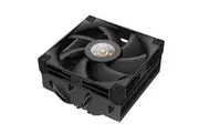 DeepCool AN400 Black Top Flow Low-Profile Air Cooler, 150W Cooling Power, 4 Heat Pipe, Full ITX Motherboard Compatibility, LGA1851/1700/1200/1151/1150 R-AN400-BKWNMN-G