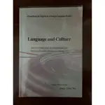 LANGUAGE AND CULTURE