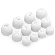 12 x Silicone EarBuds Ear Tips For Samsung Galaxy Buds FE Earphones in White