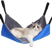 Ferret Hammock,Soft Cat Hammock Bed Adjustable - Cage Accessories, Comfortable Rest Sleeping Pad, Double-Sided Kitten Bed for Kittens, Ferret, Puppies, Rabbits, Small Animals