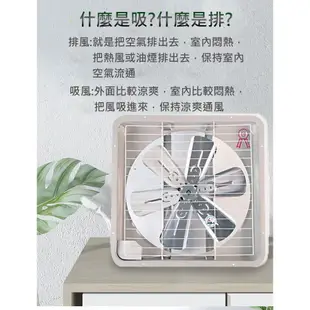 【南亞牌】12吋 鋁葉葉片吸排風扇 通風扇 窗型扇 EF-9912A 台灣製造 工葉扇 循環 抽風 吸排兩用