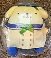 NWT Pompompurin Puppy Dog School Boy Uniform Plush Sunlight Toreba Sanrio FuRyu!
