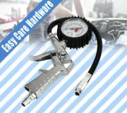 220 PSI Tire Tyre Inflator Auto Car Vehicle Air Compressor Pressure Gauge Gun