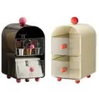 Modern Teas Bag Storage Container Coffee Creamer Condiment Holder with Drawers