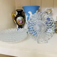 在飛比找Yahoo!奇摩拍賣優惠-sasaki東洋佐佐木水晶玻璃盤