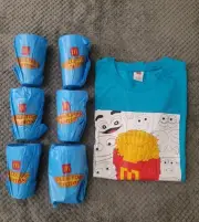 2024 McDONALD'S Collector Edition Cups Complete Set With A BONUS ITEM
