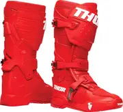 Thor Radial MX, boots , color: Red/Red , size: 15 US