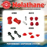 Front Nolathane Suspension Bush Kit for FORD FESTIVA WF 4CYL 1/1998-12/2000