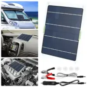 Portable Solar Panel 10W 20V Waterproof Solar Trickle Charger Battery xiGql
