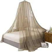 5G EMF Shielding Mosquito Net, Silver Fiber Radiation Mesh Mesh Microwave and Other Electromagnetic Waves （60x250x1200cm） ~/