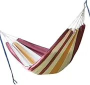 CulineformX Cotton Canvas Hammock, Ultra Lightweight, Travel Camping Portable Hammock