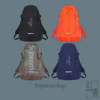 在飛比找蝦皮商城優惠-SUPREME BACKPACK 經典LOGO 網格 反光 