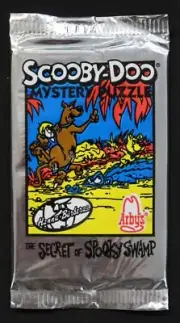 1993 HANNA-BARBERA ARBY'S SCOOBY-DOO MYSTERY PUZZLE SECRET OF SPOOKY SWAMP PACK