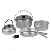 [Trangia] Aluminium Camp Cook Set 24 Kettle w/ Bail