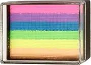 Face Painting Kit - Rainbow Face Palette - Watercolor Makeup 6 Colors Painting Supplies for Carnival Wedding Halloween Christmas Concert Cosplay Festival Birthday Adults