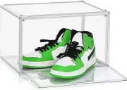 Acrylic Sneaker Shoe Display Case Transparent Shoe Box Storage Bins Clear Plasti