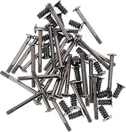 iplusmile 60pcs PC Mounting Computer Screws, Radiator Fan Screws kit Computer Cooling Fan Mount Screws M5x10 Screws for Connecting Fans to The Radiator