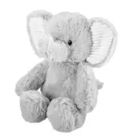 NWT Carters Plush Grey Elephant Baby Toy Stuffed Animal Lovey 67600