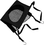 Abaodam Creative Pet Barrier Mesh Cover for Backseat Durable Nylon Protective Net for Safe Car Travel with Dogs and Fit Vehicle Backseat Guard