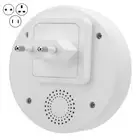 Self Powered Wireless Doorbell Waterproof Door Bells With 58 Melodies LED Fl ECM