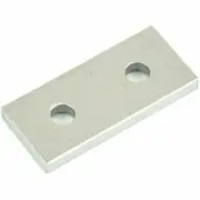 4pcs 2 Hole Strip Joining Plate for V Slot Frame T CNC Aluminium Flux Workshop