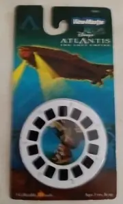 Disney's ATLANTIS THE LOST EMPIRE Animation 3d View-Master 3 Reel Packet SEALED