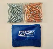 50 1/8 & 50 3/32 Zephyr Kwik-Lok Cleco Fasteners w/ Bag (KZ3S100-3)