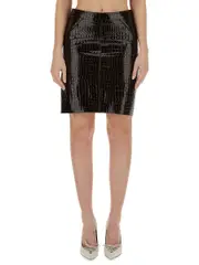 [Tom Ford] Tom Ford-Leather Skirt-Donna 40