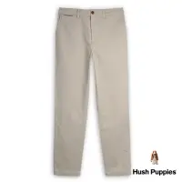 在飛比找momo購物網優惠-【Hush Puppies】男裝 長褲 素色彈性棉休閒長褲(