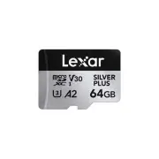 Lexar Professional SILVER PLUS 64GB microSDXC™ UHS-I Card
